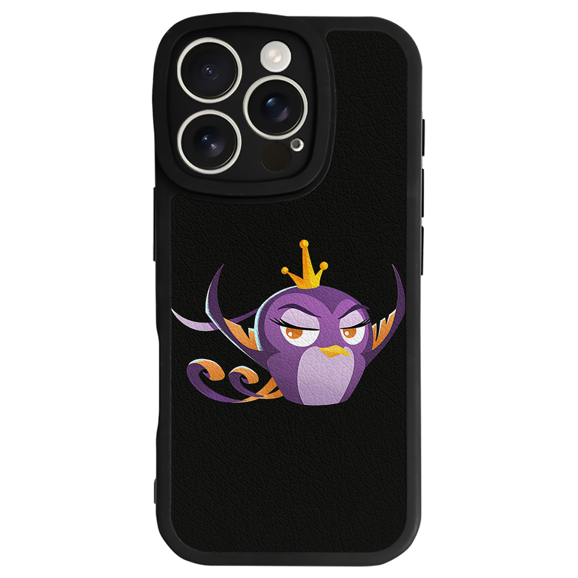 （画像用） Angry Birds アングリーバード 【iPhone 16シリーズ対応】シリコンスマホケース（レザー調） 材質：シリコン